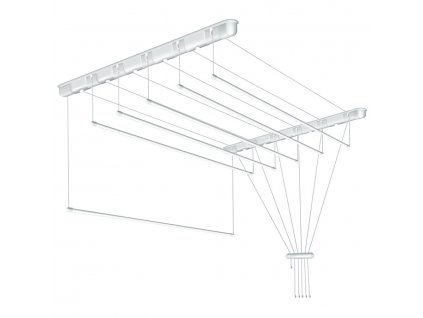 BENCO IDEAL ALU stropní sušák na prádlo - 7 tyčí, délka 220 cm