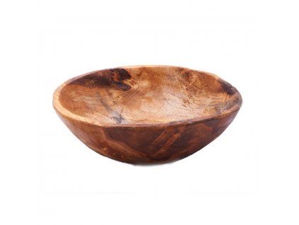 Talíř z teakového dřeva - průměr 25 cm