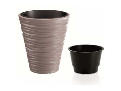15118 kvetinac mrazuvzdorny sand nizky 35 cm barva mocca