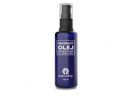 15271 renovality hroznovy olej za studena lisovany ze semen 100 ml