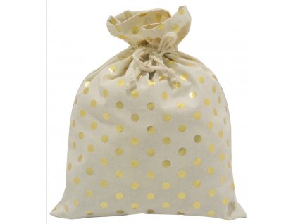 17464 pytlik latkovy se zlatymi kolecky 27 x 36 cm