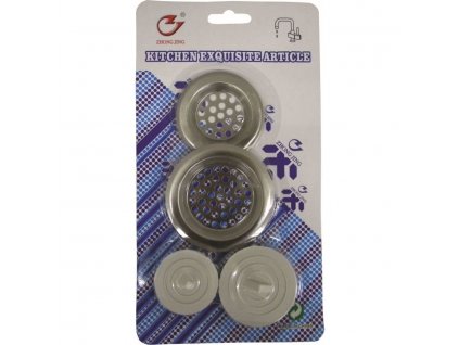 19240 lapac necistot nerez 2 ks zatka do drezu plast 2 ks