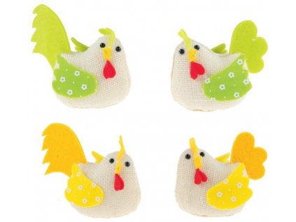 19639 slepicka kohoutek na postaveni 8 cm