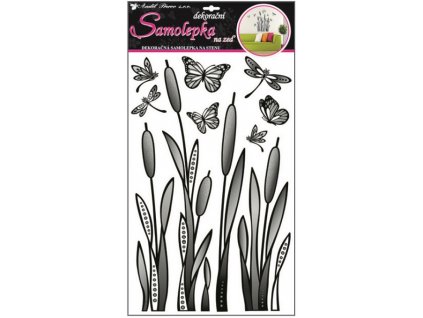 21214 samolepky na zed rakosi 50x32cm