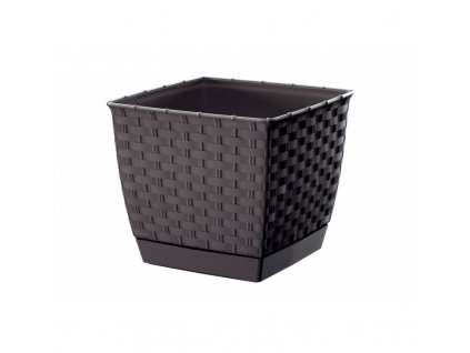 21310 kvetinac ratanovy obal na kvetiny ratolla square barva hneda rozmer 16 5 cm