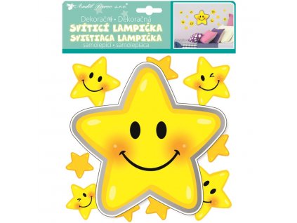 21631 lampicka samolepici svitici led hvezdicka 18 cm