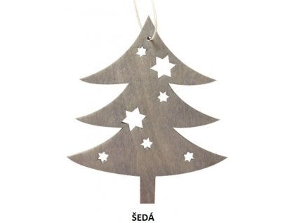21637 strom dreveny zavesny 10 cm sedy