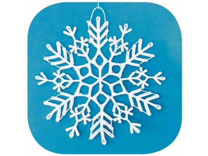 23317 hackovana vlocka 16 cm