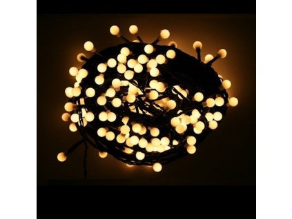 23332 vanocni osvetleni led retez kulicky tepla bila 20 m 200 led