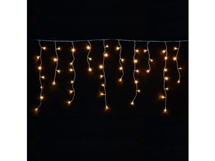 23368 osvetleni vanocni vodopad 10m 600 led tepla bila 5m privodni kabel