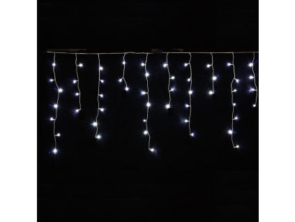 23377 vanocni osvetleni retez zaves 10 m 600 led studena bila
