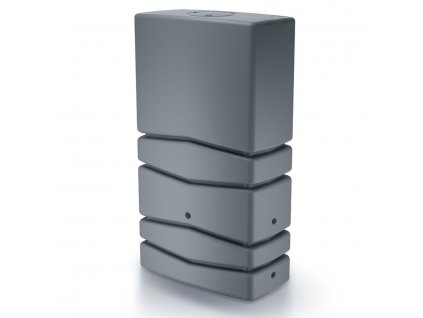 okrasna nadoba na destovou vodu aqua tower svetle seda 350l
