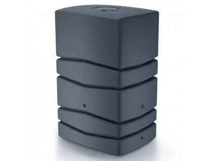 okrasna nadoba na destovou vodu aqua tower antracit 450l