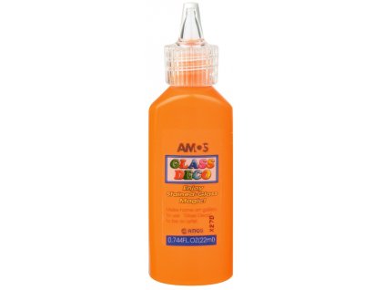 30916 barvy na sklo 22 ml 2 oranzova