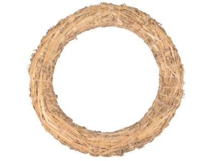 32893 slameny venec 35 cm