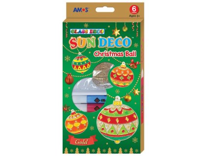 38248 barvy na sklo vanocni sada 6 barev 10 5 ml 6 sklicek