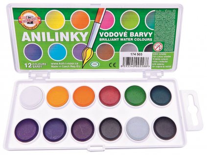 40693 anilinky brilantni barvy 12 ks koh i noor