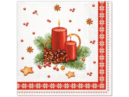 42345 papirove ubrousky s vanocnim motivem trivrstve 33 x 33 cm 20 ks