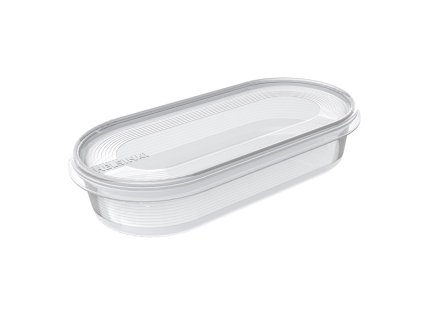 plastova doza helsinki 400 ml transparentni viko