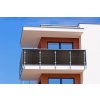 Zástěna na balkon ratanová, výška 200 cm - balení 3 m, barva tmavě hnědá RD01