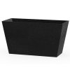 12898 truhlik z recyklovane gumy sonata trough 71 x 31 5 x 50 cm cerny