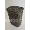 14020 2 kos na spinave pradlo rattan 60 l hnedy