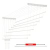 benco stropni susak na pradlo ideal 7 tyci 140 cm delka