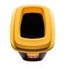 15385 2 odpadkovy kos plastovy sort bin 28 l hnede viko