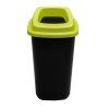 15385 6 odpadkovy kos plastovy sort bin 28 l hnede viko
