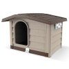 15835 bouda pro psy bungalow barva hneda velikost l