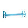 15928 2 policka plastova barevna 80 x 30 x 30 cm barva modra