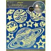 15988 samolepky na zed planety svitici ve tme 32x31cm
