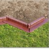 16738 2 zahradni plastovy obrubnik barva tmave zelena