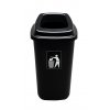 16762 3 odpadkovy kos plastovy sort bin 45 l barva cerna