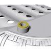18574 7 plastovy pelisek pro psy 60 cm barva hneda