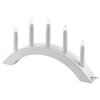 21223 2 svicen bila oblouk 28 x 40 cm 5 led tepla bila 1 5 m privodni kabel