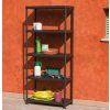 21232 plastovy regal 80 x 40 cm 5 polic