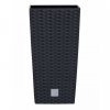 21655 kvetinac ratanovy s vlozkou vysoky rato square 40x40 cm objem 91 l barva antracitova