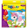 21772 i clay modelovaci hmota jednorozec 4 barvy prislusenstvi