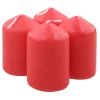 22150 1 adventni svice valec cervena 40 x 80 mm 4 ks v sade