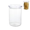 22585 3 simax doza na suche potraviny sklenena s plastovym vickem doza 1 4l pr 9 6 cm vyska 23 3 cm