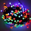 23383 vanocni osvetleni led retez kulicky multicolor 8 m 80 led