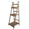23668 2 dreveny regal s 3 policemi prirodni 42 x 39 x 109 cm