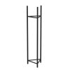 stojan na kvetiny kovovy 22 x 90 cm cerny