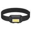 COB LED čelovka P3537, 110 lm, 3× AAA