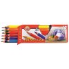 Školní pastelové tužky silné trojhranné 12 ks KOH-I-NOOR