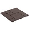 gumova dlazdice stone mosaic 30 x 30 cm barva hneda benco