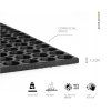 rohoz cistici honey comb 40 x 60 cm cerna funkce