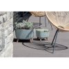 kvetinac gracia square beton effect 24 cm barva antracit