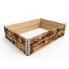 vyvyseny zahon dreveny opaleny rozmer 120 x 80 x 20 cm